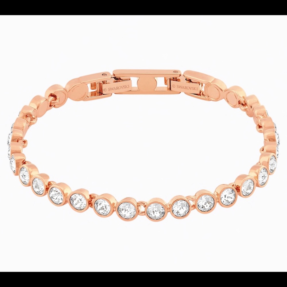 Swarovski Gold Tennis Bracelet